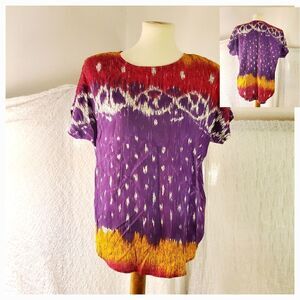 Authentics VTG Boho Top  Size Medium